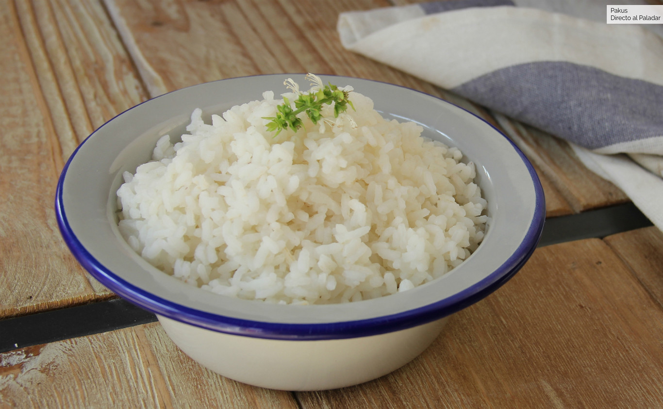 Imagen ilustrativa de arroz blanco