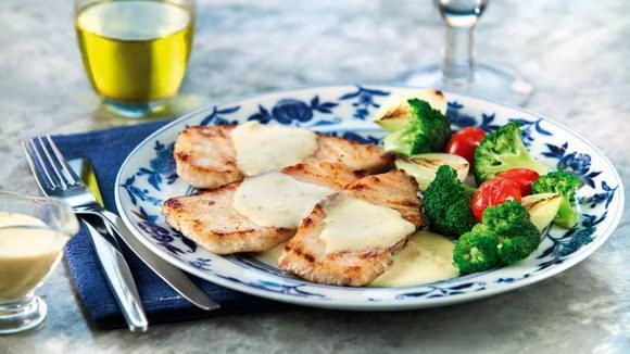 Imagen pescado a la mostaza